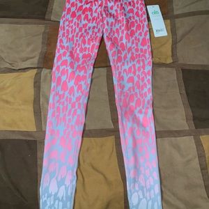 Athletic print legging